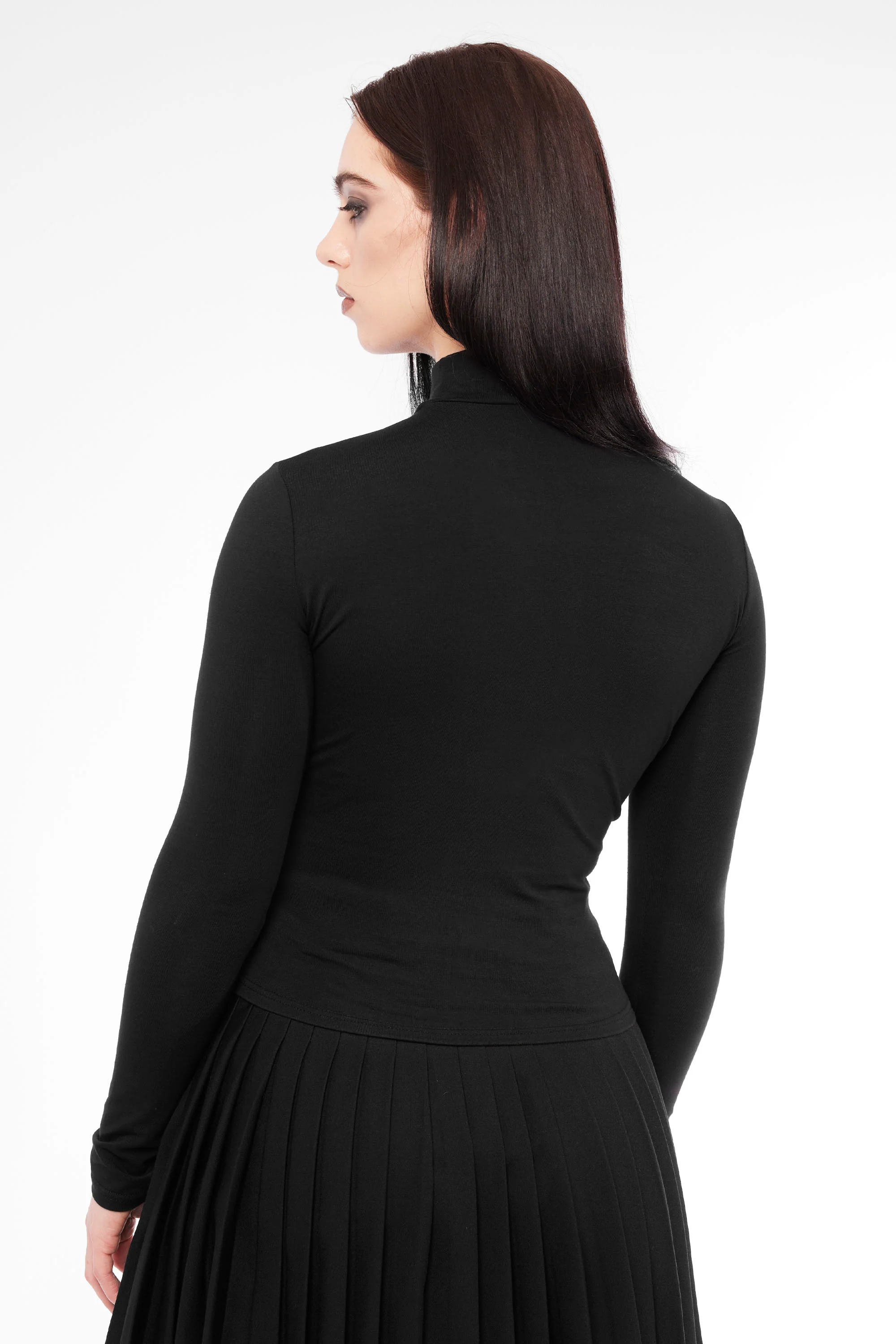 Avernus High Neck Long Sleeve Top - Image 4