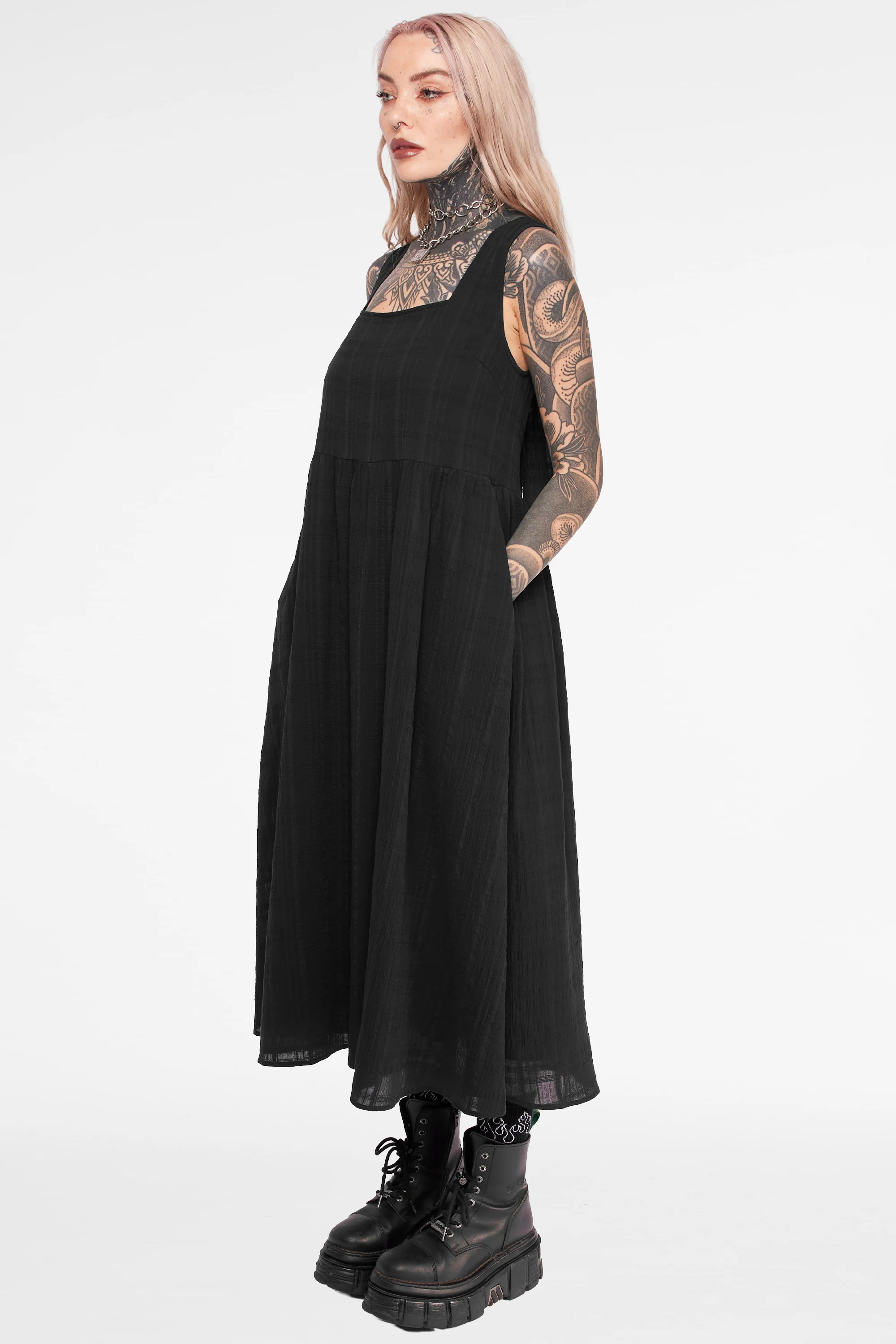 Esme Smock Midi Dress - Image 3