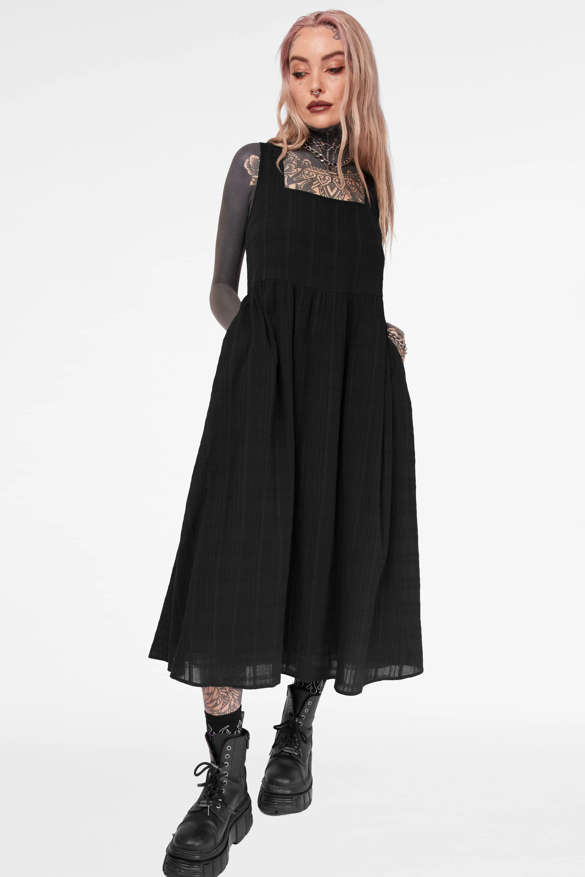 Esme Smock Midi Dress - Image 6