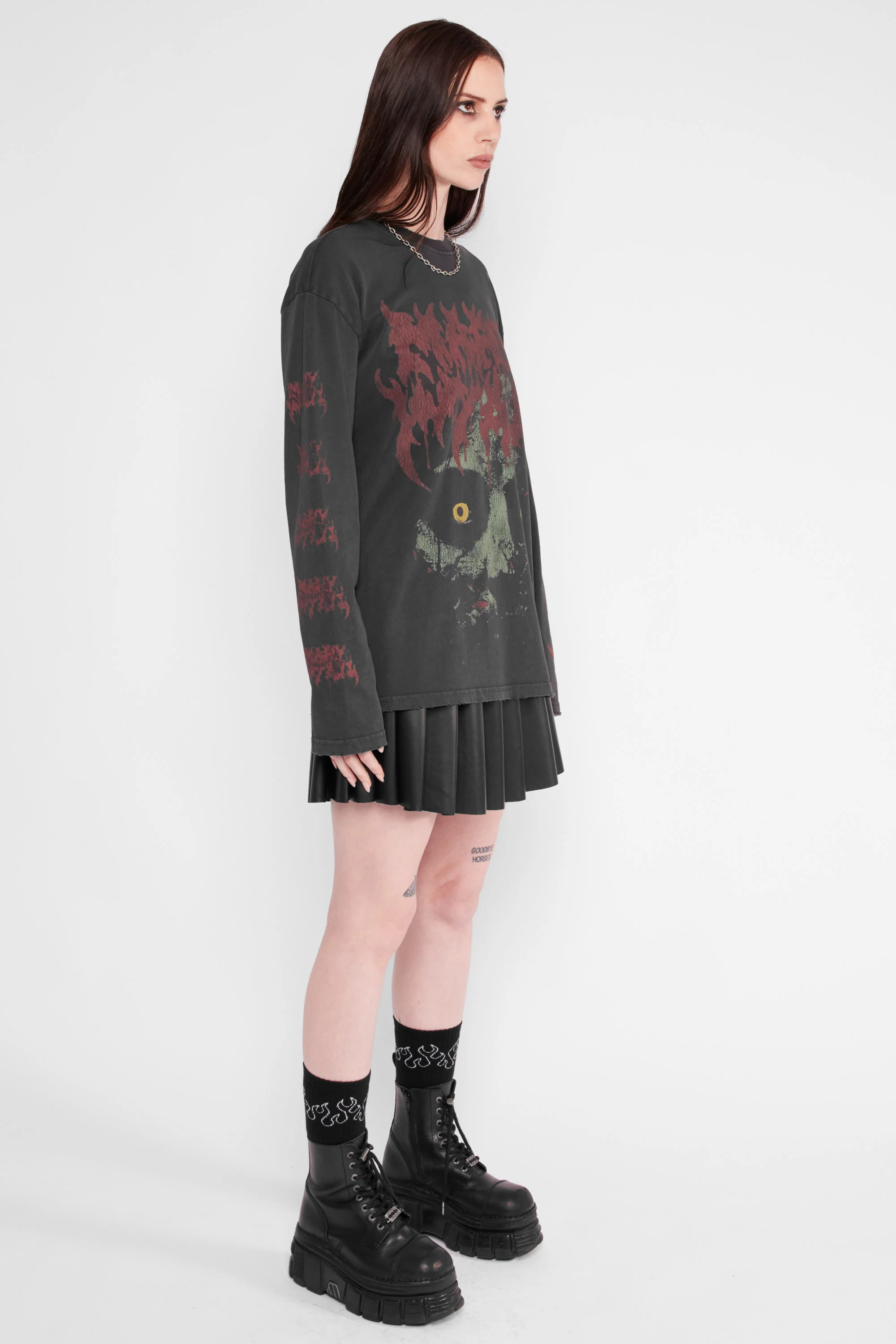 Revenant Oversized Long Sleeve Tee - Image 5